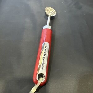 Vintage Red KitchenAid Melon Baller HTF EUC 8" L